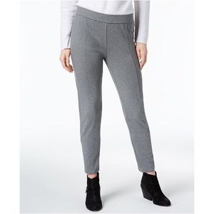 Eileen Fisher Ankle-Zip Pull-On Skinny Pants
